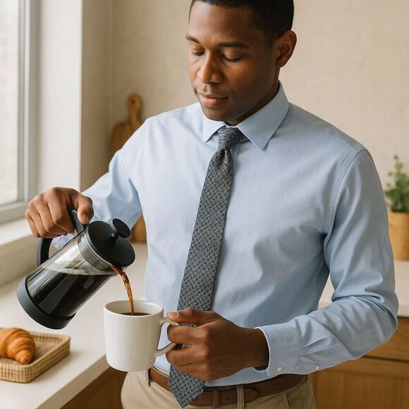 Valentino Cravatte Linen & Silk Navy Tie – Italian Quality - Picture 6 of 7